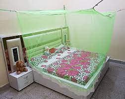 nissi Double Bed Mosquito nets for 2 Adults (4x6.5ft) (Green) (B095KK5B93) Amazon Price History, Amazon Price Tracker