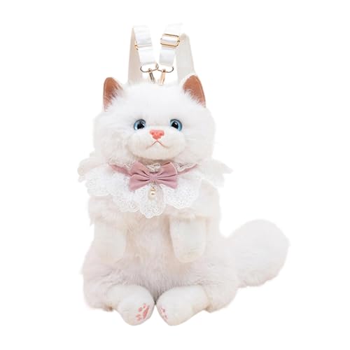 Sac à dos peluche blanc le cadeau idéal pour femme et enfant