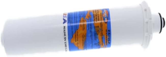 Omnipure (E5715-P) 14x2.5 Diameter E-Series 1 Micron Carbon Block & Phosphate; Lead & Cyst Reduction