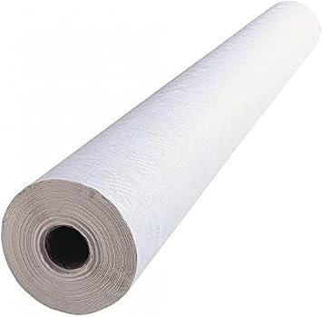 Banqueting Roll Disposable Paper Wedding Party Home Covering Table Buffet Dinner Large Banquet Roll White Paper Cover Floor Sheet Coverings for Domestic & Commercial Party Catering Events 25 Metre