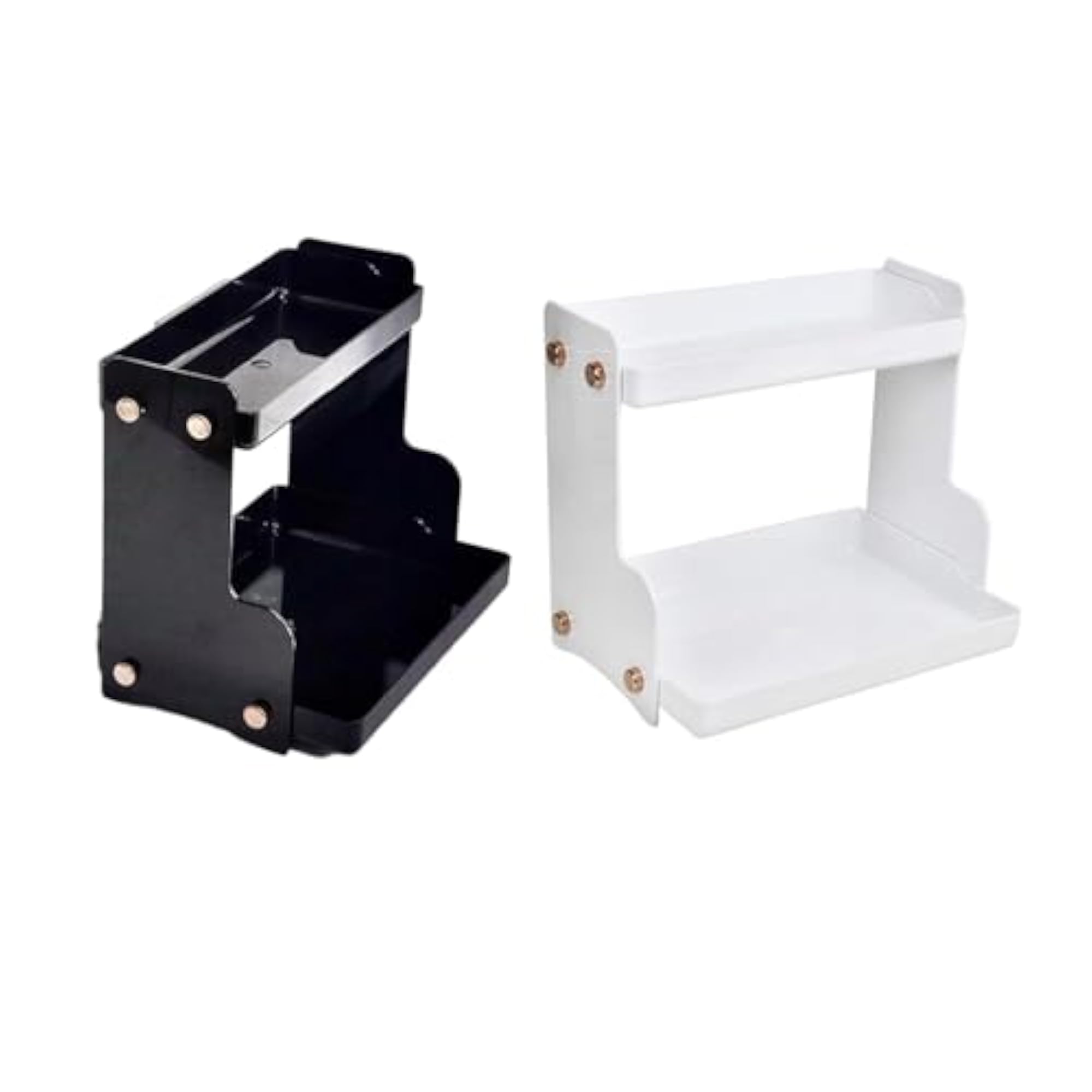Makeup Display Multi Purpose Desktop Organizer, White