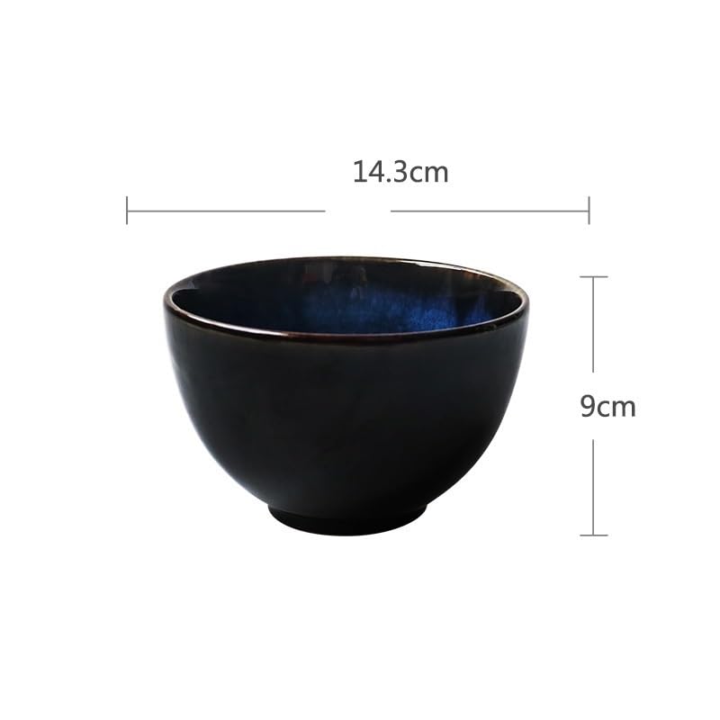Miski do Ramen Miska na owoce Kreatywna ceramiczna miska Retro Miska na sałatkę Domowa miska na płatki śniadaniowe, zupy, makaron salaterka talerze obiadowe