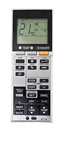 Image of Ehop SG15H Compatible Remote for Mitsubishi AC SG15H (E22T43426) HVAC