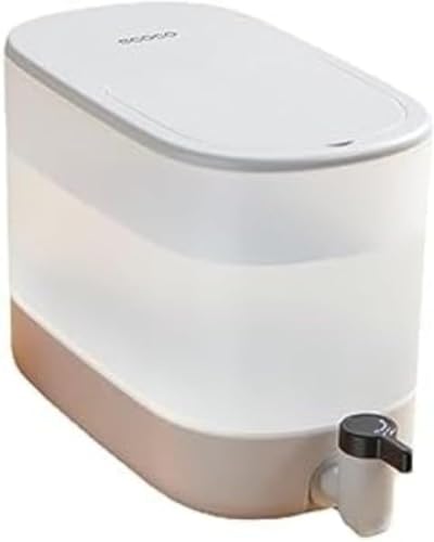 【Ptomoto】蛇口付き冷水筒 4L 冷熱両用 横置き ドリンクサーバー 食品用器具材料 内部傾斜設計 N1