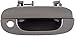 Dorman 93510 Front Passenger Side Exterior Door Handle Compatible with Select Dodge Models, Smooth Black