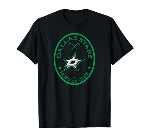 Dallas Stars Iconic Black Officially Licensed T-Shirt