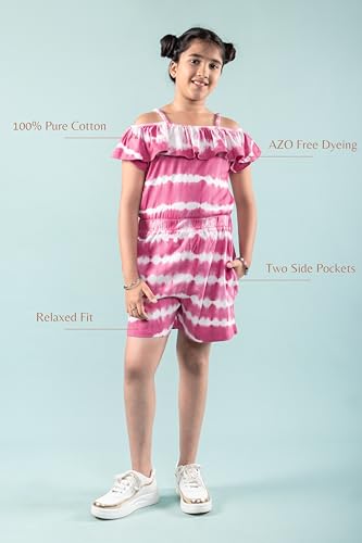 Image of Tweeny Mini Girls Denim Shirt Dress Kids Frock | Pure Cotton Foldable Full Sleeves One Piece Western Outfit Branded Summer Winter All Season Wear