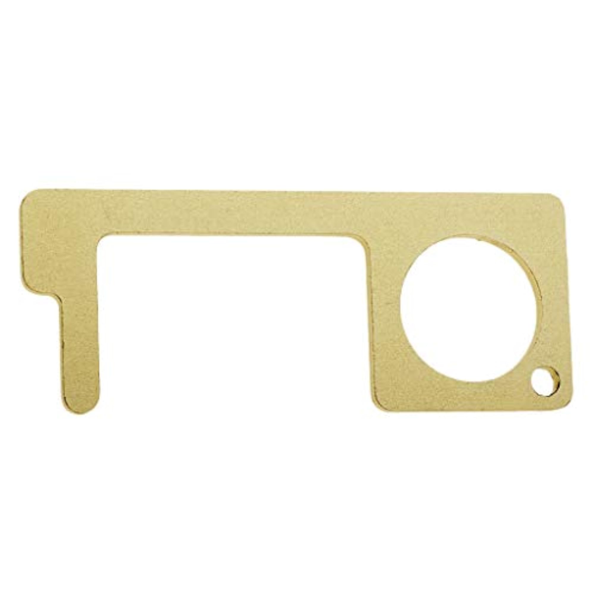 Portable Hygiene Brass Door Opener Key