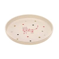 LÄSSIG Kinder Teller ohne , BPA-frei, für Spülmaschine und Mikrowelle/Plate Little Mateys spicy orange