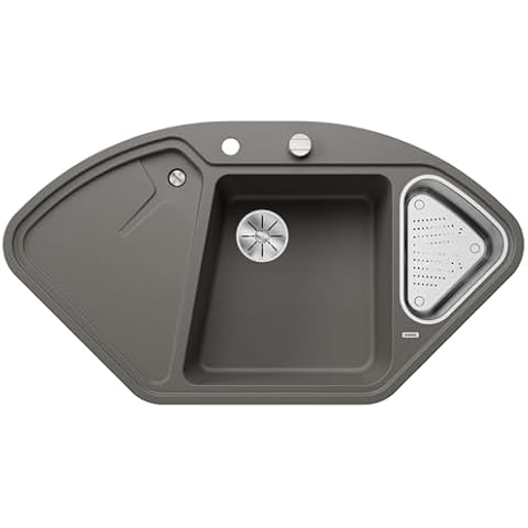 BLANCO Delta II Silgranit Corner Sink Cover