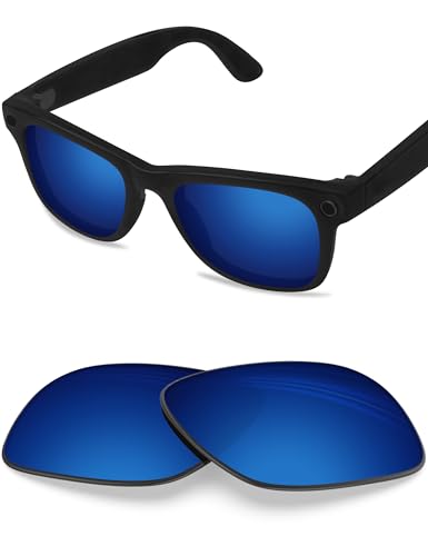 Image of BLAZERBUCK Photochromic Replacement Lenses Compatible with Ray-Ban Meta Wayfarer RW4006 | RW4012 (Gen 2) 50mm Smart Glasses