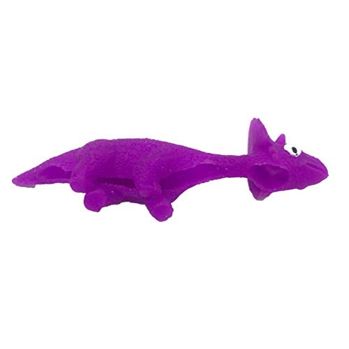 NUOBESTY Brinquedos Animais Elásticos Brinquedo de Dinossauro Macio Estilingue de Brinquedo Animal K