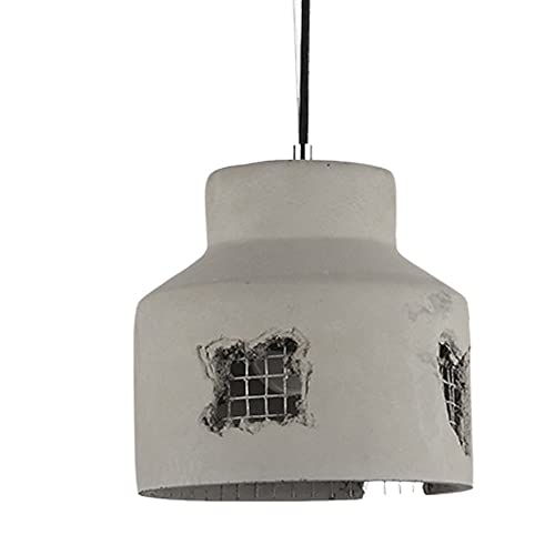 Plafonnier lustre creative led en ciment pour restaurant et chevet
