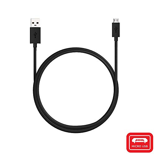 Motorola, Cabo de Dados 2 Metros USB-A - Micro-USB, Preto