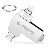 MFi 128GB USB-Stick-iPhone-Foto-Stick Speichererweiterung-iPhone Externer-Speicher USB-Stick-Lightning Flash-Laufwerk-iPhone-Flash-Speicherstick Photo-Backup-Stick-iPad Memory USB C Stick Handy iOS