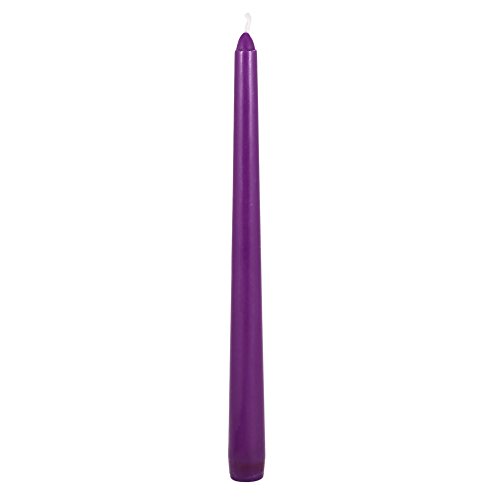 3 Purple And 1 Pink Advent Taper 10 Inch Candles Set Of 4 In Giftbox #TOP3
