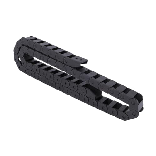Chaîne porte-câbles 10x20mm en plastique | 2x Câble de remorquage 1m pour axe mobile
