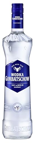 Wodka Gorbatschow 37 5 Prozent vol. (1 x 1 l) Premium Vodka - absolute Reinheit und Klarheit milder Geschmack ideal als Longdrink im Cocktail oder als Shot