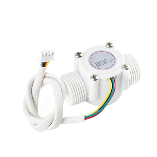 庭のホース散水メーター 1-30L/分 DC5~24V 水流センサーカウンターメーター 流量計 温度測定器
