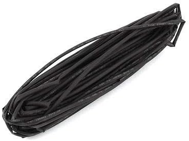 Polyolefin 125C 3mm Insulated Heat Shrink Shrinkable Tube 20M Long Black
