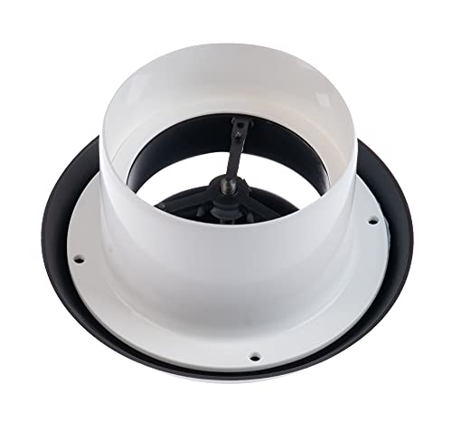 Grille d'Aération 100mm avec Vanne à Disque Réglable Steinberg14 - 6