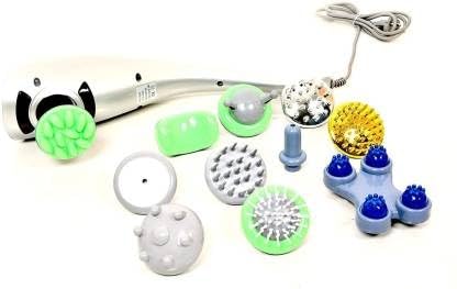 GLAMAXY Sumo Massager 11-In-1 Body Massager - Great At-Home Spa Machine For Neck, Back, Shoulder,Waist,Feet Suitable For All, Comes With 11 Pcs Massage Head Attachments Massager (Multicolor) GLAMAXY Sumo Massager 11-In-1 Body Massager - Great At-Home Spa Machine For Neck, Back, Shoulder,Waist,Feet Suitable For All, Comes With 11 Pcs Massage Head Attachments Massager (Multicolor)