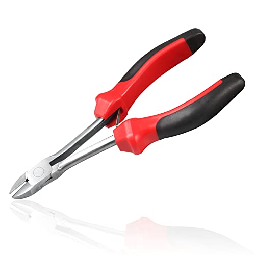 LEONTOOL ミニニッパー ロングリーチ 小型ニッパー 精密ニッパー プラスチックニッパー ロングニッパー ワイヤカッター 軽量 全長150mm 手の届かない狭い所に最適 プラモデル アクセサリー用 ビーズ ハンドメイド ジュエリー製作 作業効率アップ 初心者向け 手作り 手芸用品 DIY プロ ホビー 工具