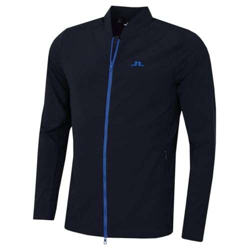 J.Lindeberg Men's Jeff Hybrid Water Repellent Golf Jacket
