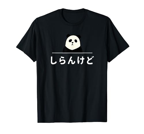 「しらんけど」T shirt おもしろTシャツ 漢字 文字入りギャグ ネタ ウケ狙い 贈り物 ギフト おもしろしらんけど Tシャツのサムネイル