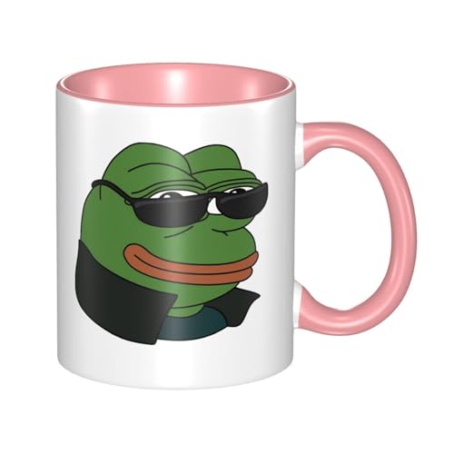Pepe The Frog �J�G���̃y�y �}�O�J�b�v �R�[�q�[�J�b�v ���� 330ml ������ �H�� Coffee Mug �n�ӃJ�b�v ��e�� �ϔM �d�q�����W�Ή� �l�C �v���[���g �j�����p