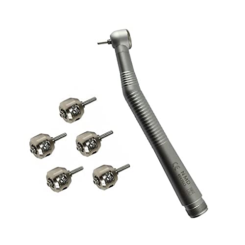 NMD NEXUS MEDODENT Dental Super Torque Hand Piece + 5 Cartridge