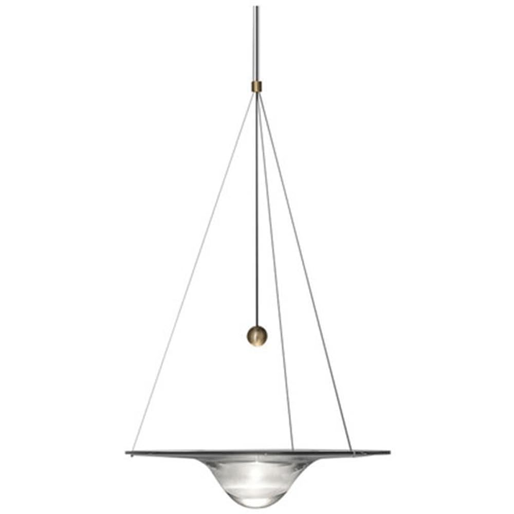 CSXSXAUO Nordic Glass Chandelier Designer Restaurant Droplight Creative Flying Saucer Art Pendent Lamp Personalized Minimalist Tea Room Ceiling Lighting Pendant Vision