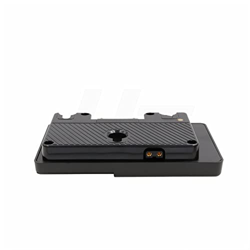 Adaptador de placa de montaje de batería Gold Mount a V-Mount D-tap 3