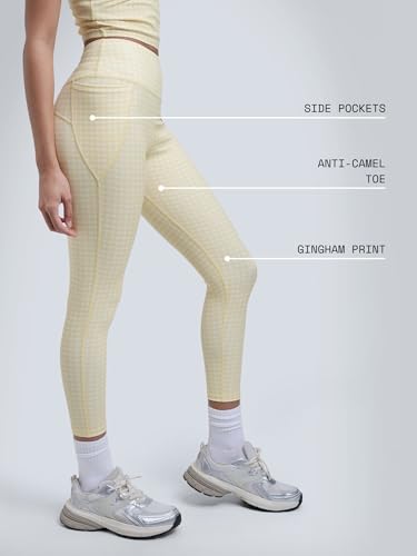 Image of CAVA Sculpt Core Leggings for Women | High Waisted, Anti Camel Toe, Deep Side Pockets, Rounded Back Seam, Sculpting Stretch Fabric