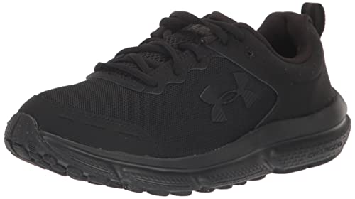 Chaussures de running Under Armour 10 femme baskets course à pied confort larges amorti noir 002