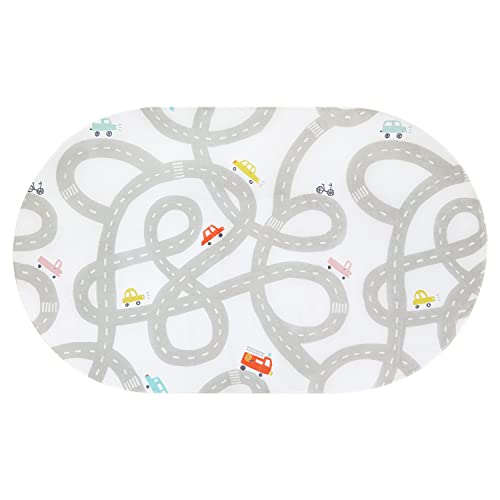 Road Traffic Kids Rug Children Playing With Cars Playmat 3X5 Ft,Washable Play Carpet For Kids Playroom,Non-Slip Have Fun Safe Baby Nursery Rug For Toddler Boy’s Bedroom Game Room #TOP7
