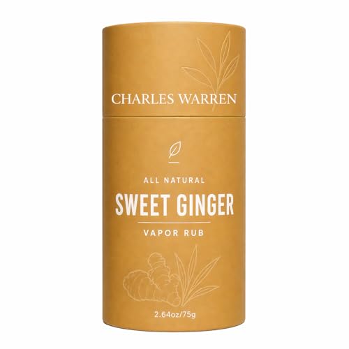 Sweet Ginger Vapor Rub Stick for Women Men & Seniors 2.64oz/75g