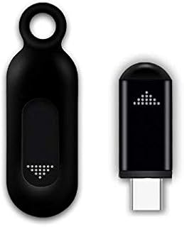 Universal Remote Smartphone IR Controller Adapter USB-C Infrared Blaster Control for Android Phone All-in-One Controller Air-conditiooner TV DVD Roku Vizio Samsung TV and More (Black)