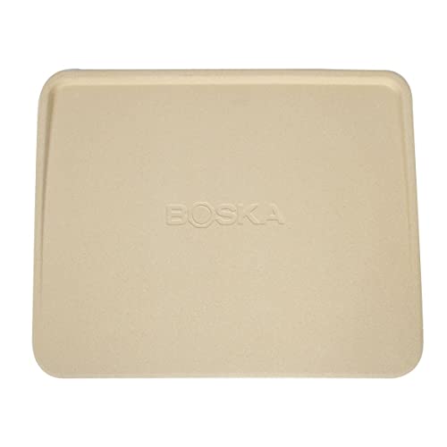 Boska Pizzasteen Deluxe rechthoekig/voor de oven en de grill/pizza's in steenovenkwaliteit/mooie verhoogde rand/cordieriet / 32x40 cm