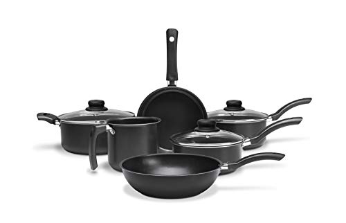 Jogo de Panelas Ruby, 6Pcs, Brinox, Preto