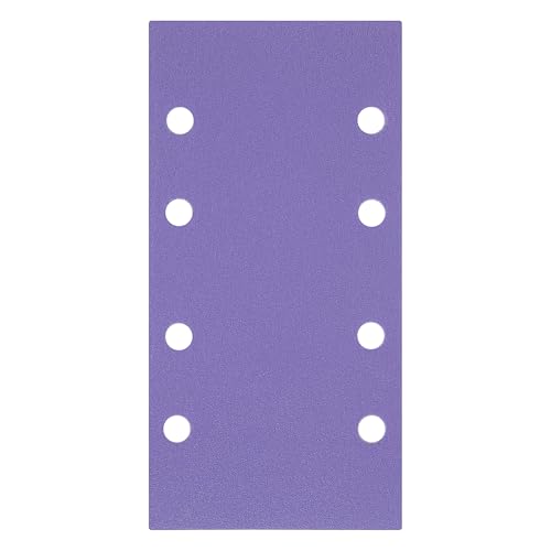 Trend 93 x 185 mm Third Sheet Sanding Pads, 60/120/240 Grit, 6 Pack, Multi-Grit Film Abrasive for Wood, Paint and Filler, AB/THD/M6