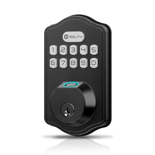 Solity Fingerprint Smart Deadbolt