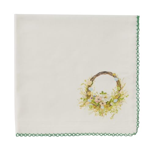Servilletas de Tela Pack x4 Park Designs Florales Verdes miniatura 2