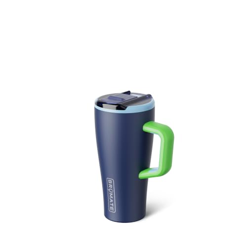 Image of BruMate Era Flip 20oz Kids Tumbler with Covered Flip Down Straw | 100% Leakproof Insulated Kids Cup | Made of Stainless Steel | Cup Holder Friendly | 20oz (Neutron)