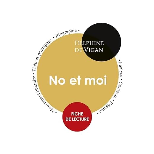 Fiche de lecture No et moi (Étude intégrale)
