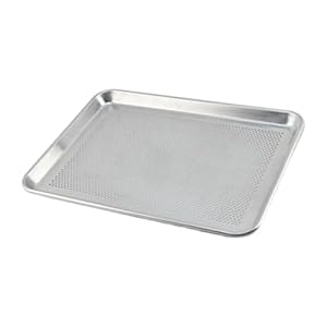 Perforated Sheet Pan, Cookie Sheet Baking Tool, Versatile Bakery Sheet Tray, Pizza Oven Tray for Restaurant Party Dessert