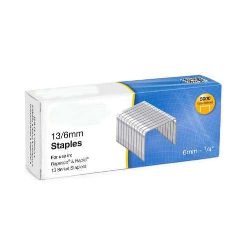 Tacker Staples 13/6 Ref S13060Z3 [Pack 5000] + Free finchley Refill Pen (9)