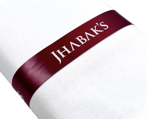 Image of JHABAK'S Unstitched Cotton Blend Solid Shirt & Trouser Fabric - 2.25 m Shirt Cloth - 1.20 m Pant Piece
