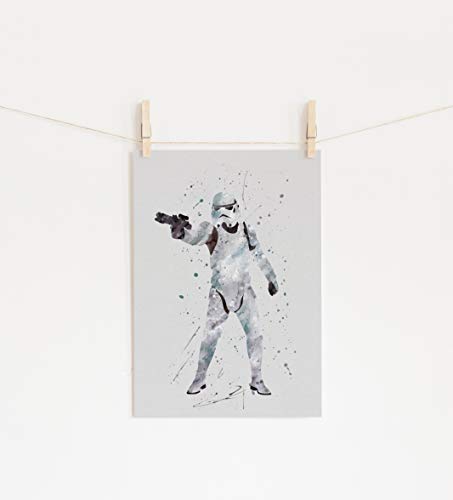 Stormtrooper Star Wars Wall Art Print Room Decor