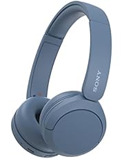 Sony WH-CH520 Wireless Bluetooth Headphones - up to 50 Hours Battery Life with Quick Charge, On-ear style - Blue